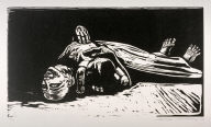 Die Witwe II (The Widow II), fifth plate in the series Krieg (War)