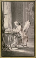 A Gentleman Engraving a Plate