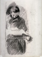 Male Figure Reading
