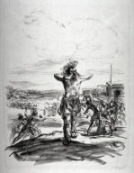 (One from the series) Fifty-one Mounted Lithographs of the Lederstrumpf Series, Japan paper proofs