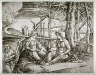 The Holy Family With St. Elizabeth And The Infant St. John