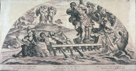 Palladis and the Sirens, after Annibale Carracci from the series Galeriae Farnesianae Icones Romae...