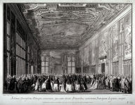 The Doge Offers a Banquet, after Canaletto