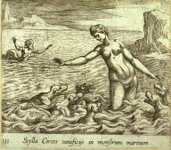 Scylla Circes veneficis in monstrem marinum (Scylla Changed by Circe's Spell), pl.131 from the series Ovids Metamorphoses