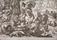 Bear Hunt, pl. 9 from the series Hunting Scenes VI