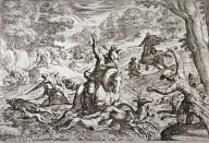 Stag and Boar Hunt, from the series Hunting Scenes VII