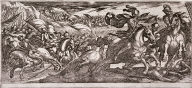 Cavalry Engagement, from the series Battle Scenes I