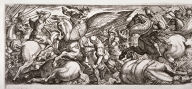 Battle Between Cavalry and Infantry, from the series Battle Scenes I