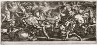 Battle Scene with a Cavalry Charge, from the series Battle Scenes I
