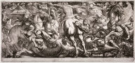 Cavalry Engagement, from the series Battle Scenes I