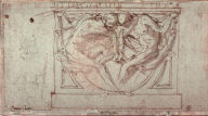 Two Figures, after a drawing by Pietro Testa