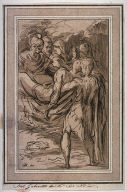 The Entombment, after a study by Parmigianino