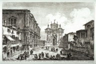 Campo San Rocco, plate 16 from the series Magnificentiores Selectioresque Urbis Venetiarum Prospectus