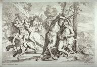 Achilles on the back of the Centaur Chiron