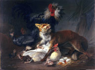 Fox in the Chicken Yard