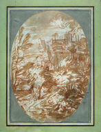 Landscape: Burning of Sodom and Gomorrah