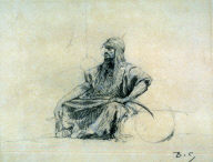 Seated Arab