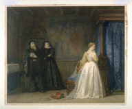 Mary Stuart Leaving France