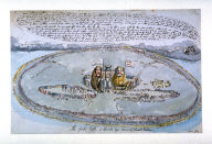 The gods take a birdseye view of Great Britian