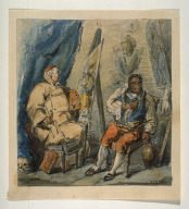 Untitled [Artist and Sitter]