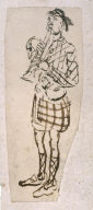 Untitled [Man playing bagpipe]
