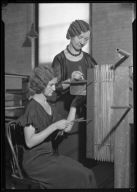Two Women with Small Loom