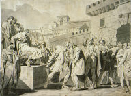 The Condemned Metellus Spared by Augustus