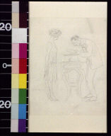 Man, woman, and phonograph