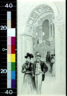 A glimpse of the grand stair-case hall
