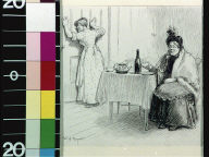 Washington cook (to mistress in the hall)--"Shure, ye can't come in. We've gone into executive session, and we're cookin up something to surprise ye"