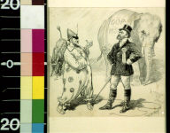 An experienced performer : Ring-master Platt--Now Chauncey, have you ever had any experience with an elephant before, sir? Clown-- No, sir, but I had a great deal of experience with a mule once