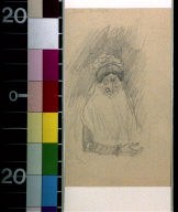 Jewish woman with head covering