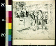 A quack doctor at the fair