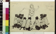 Her majesty led this strange orchestra