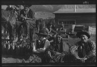 Movie set for a western