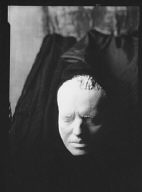 Sculpture mask of Arnold Genthe by Robert Aitken