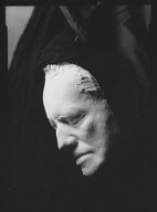 Sculpture mask of Arnold Genthe by Robert Aitken
