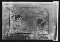 Screen painting that belonged to Arnold Genthe