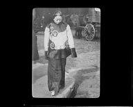 A slave girl in holiday attire, Chinatown, San Francisco