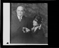 Portrait photograph of an unidentified couple