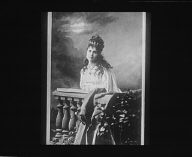 Portrait photograph of an unidentified woman