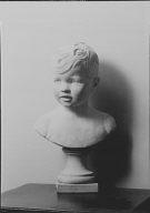 Portrait bust of a child by Mr. Wheeler Williams