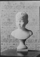 Portrait bust of a child by Mr. Wheeler Williams