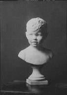 Portrait bust of a child by Mr. Wheeler Williams
