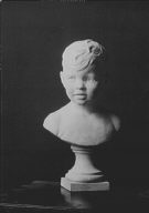 Portrait bust of a child by Mr. Wheeler Williams