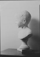 Portrait bust of a child by Mr. Wheeler Williams