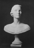 Portrait bust of a woman by Mr. Wheeler Williams