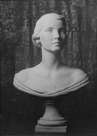 Portrait bust of a woman by Mr. Wheeler Williams