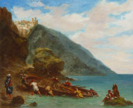 View of Tangier from the Seashore