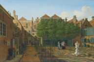 View of a Town House Garden in the Hague